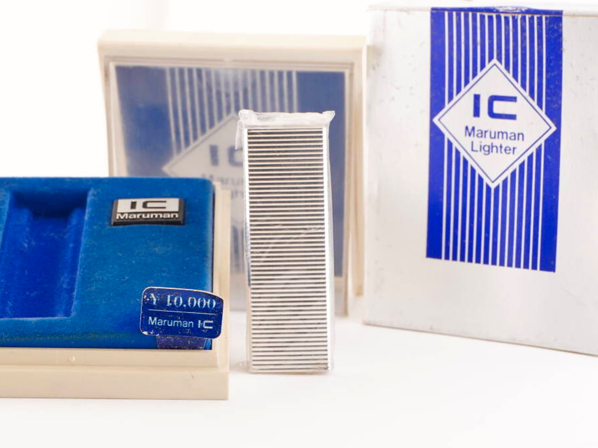 IC／Maruman Lighter表記 ライター 箱付き 未確認 ジャンク品