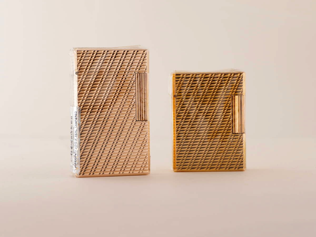 S.T.Dupont デュポン ライン1 ガスライター 大小2点セット