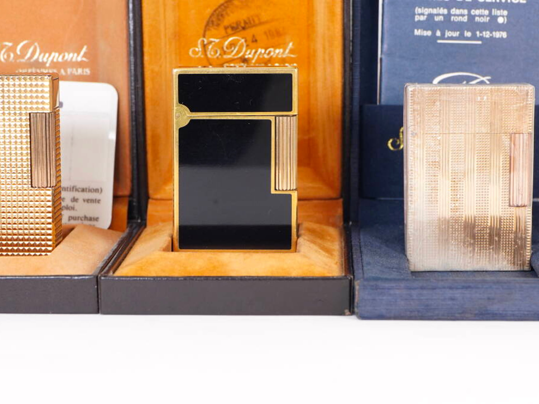 S.T.Dupont デュポン ガスライター 3点セット L2・L1 現状品