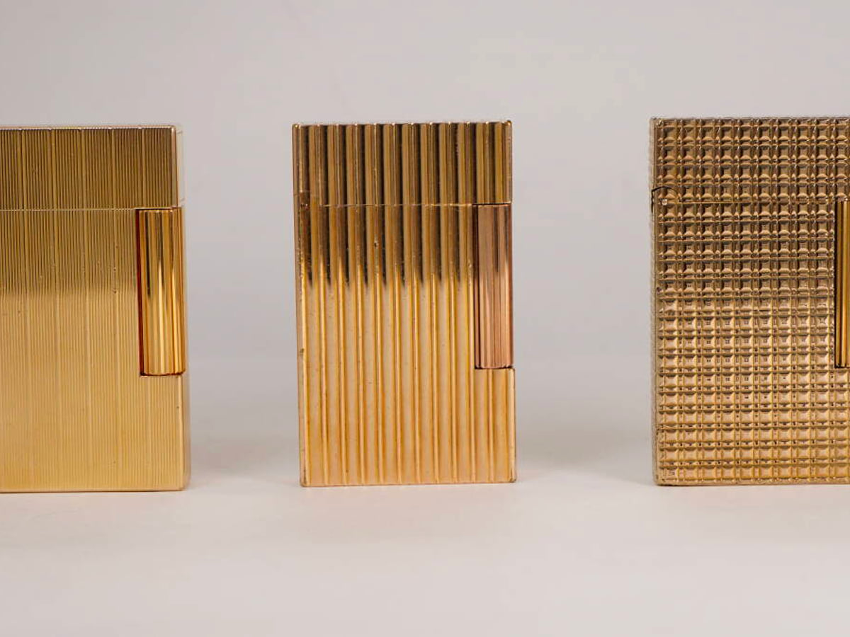 S.T.Dupont デュポン ガスライター 3点セット L2系 ラージサイズ 現状品