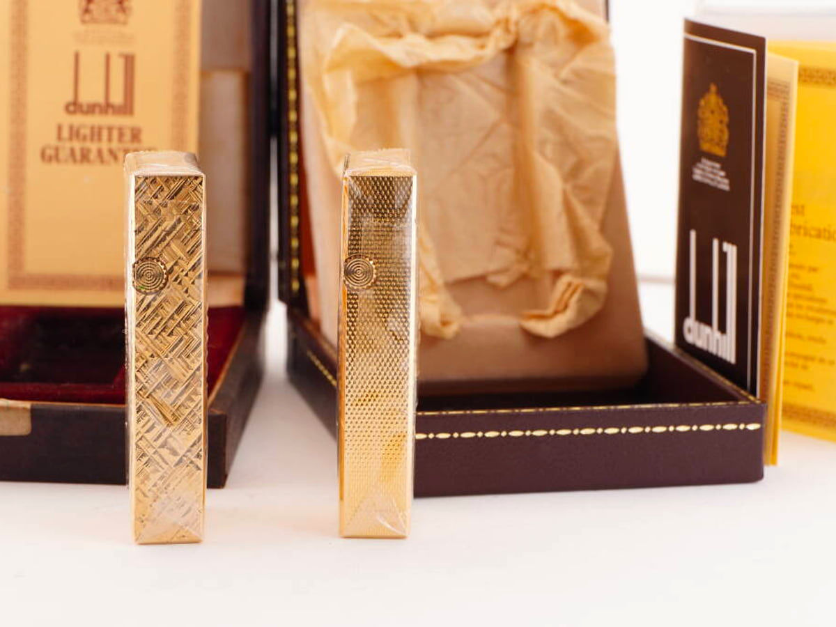 dunhill表記 ライター 2点まとめ 箱・書類付き 未確認 ジャンク品