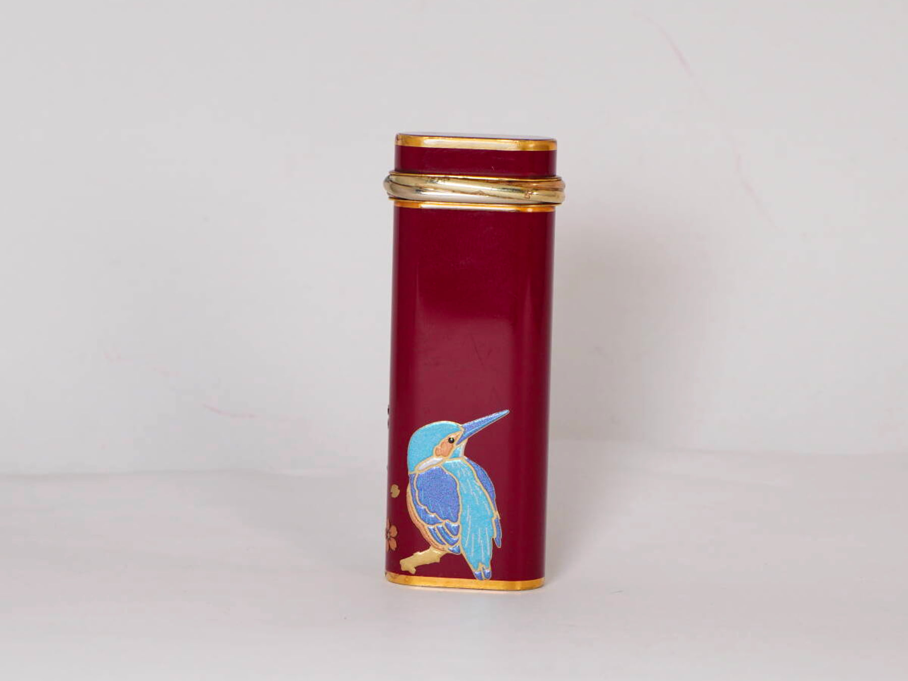 Cartier カルティエ ガスライター カワセミモチーフ 現状品