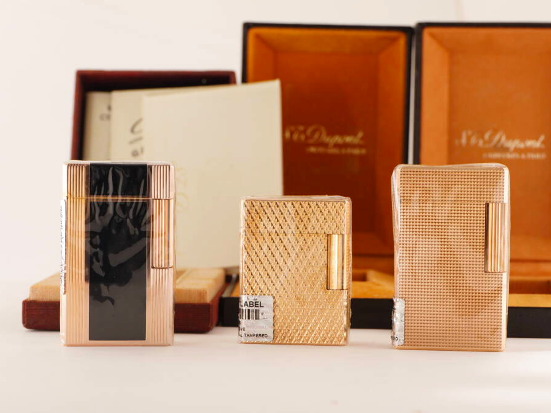 S.T.Dupont デュポン ライン1 ガスライター 3点セット 箱付