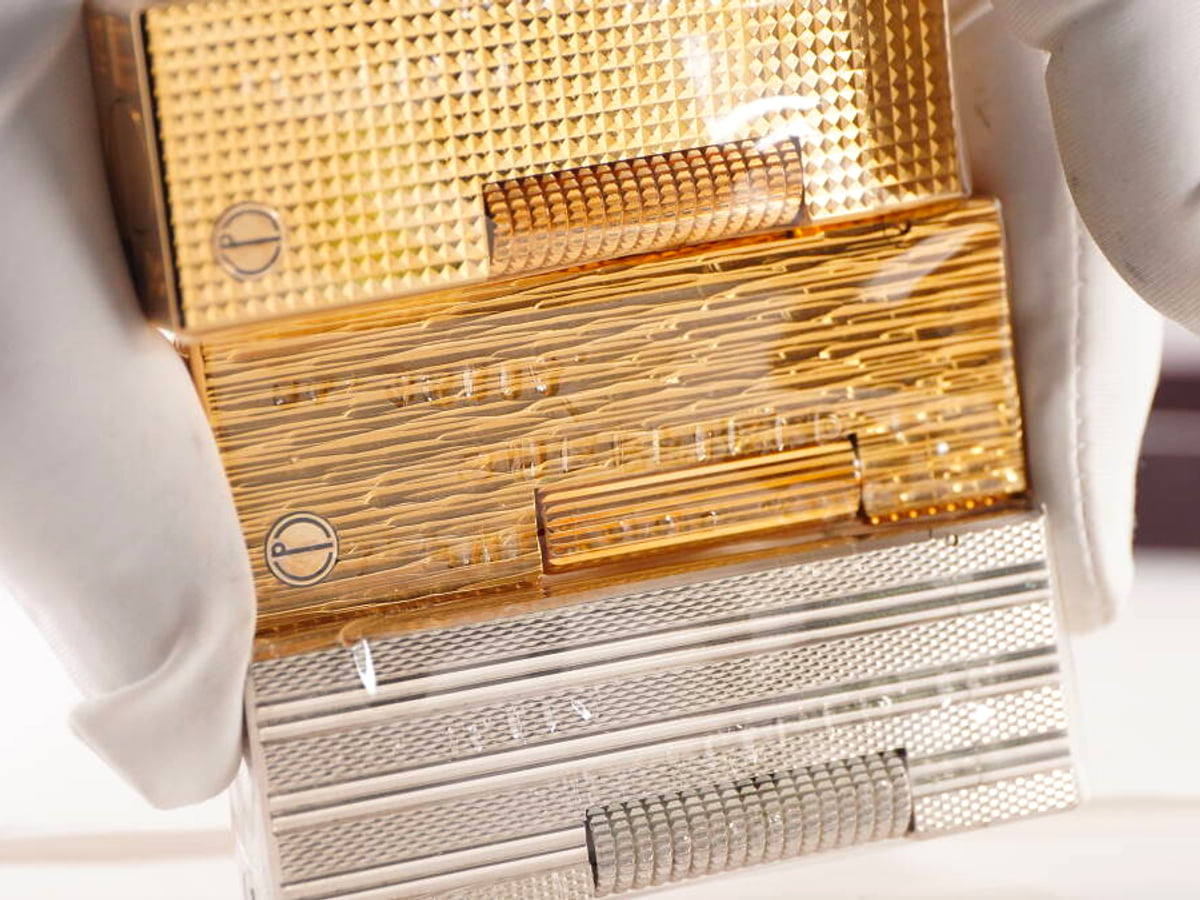 dunhill ダンヒル ガスライター 3点セット ゴールドカラー シルバーカラー 純正ケース付