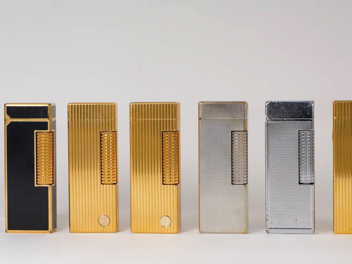 dunhill ダンヒル ガスライター 6点セット まとめ売り 着火未確認 現状品