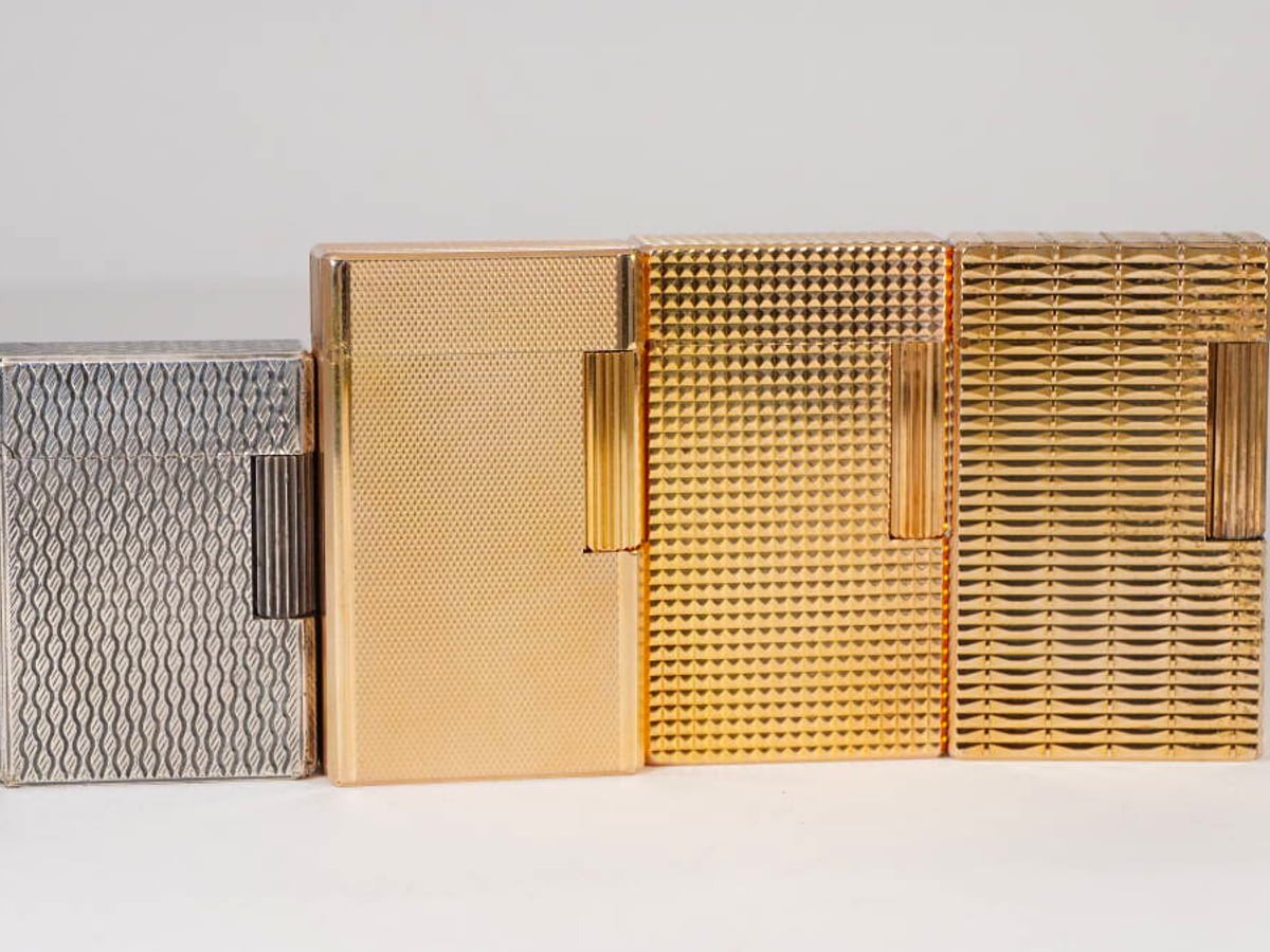 S.T.Dupont エステーデュポン ガスライター 4点 まとめ ライン1系 喫煙具 動作未確認 現状品