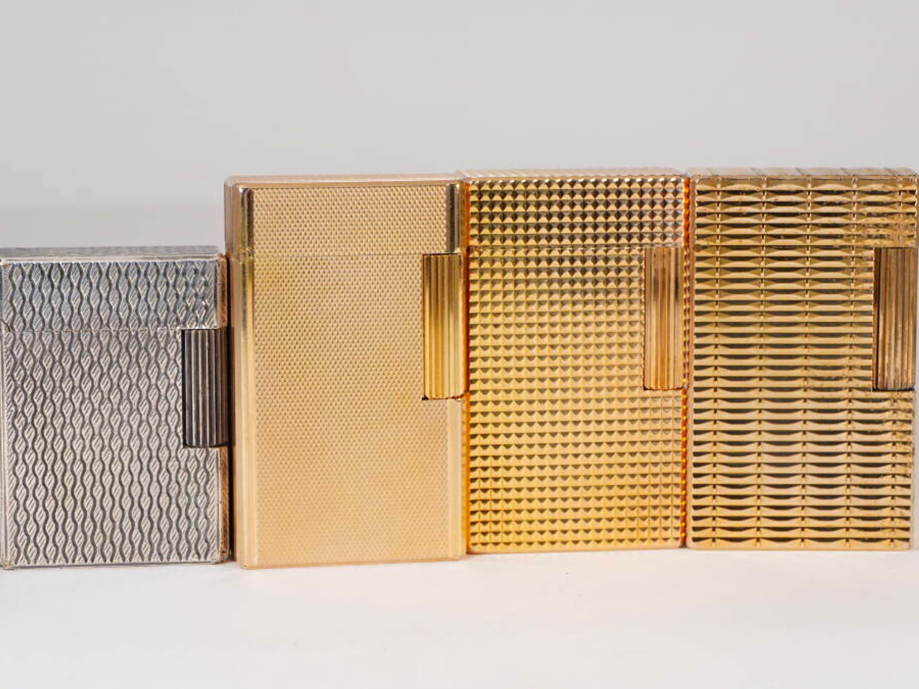 S.T.Dupont エステーデュポン ガスライター 4点 まとめ ライン1系 喫煙具 動作未確認 現状品