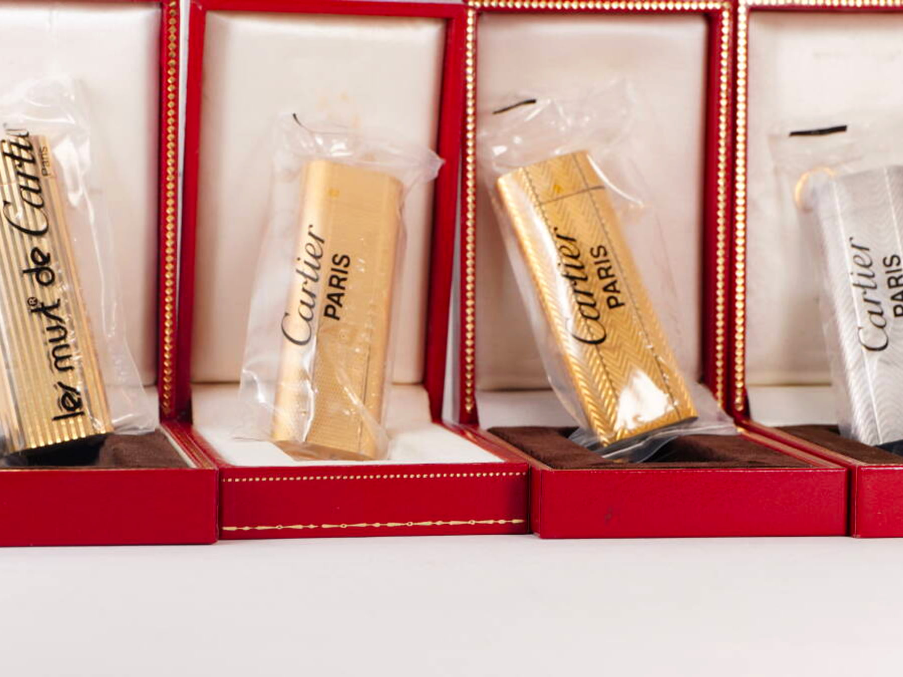 Cartier カルティエ ガスライター 4点 原箱付 詳細不明