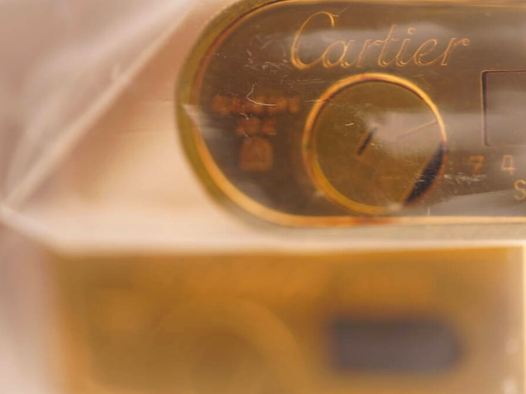 Cartier カルティエ ガスライター 2点セット ゴールドカラー 元箱付 · plate 8