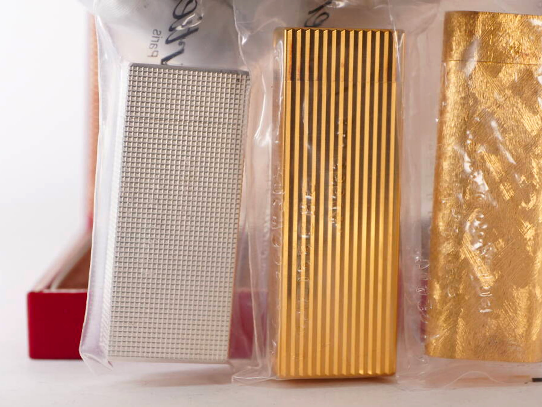 Cartier カルティエ ガスライター 3点セット 原箱付 ゴールドカラー シルバーカラー 各種デザイン 現状品 · plate 4