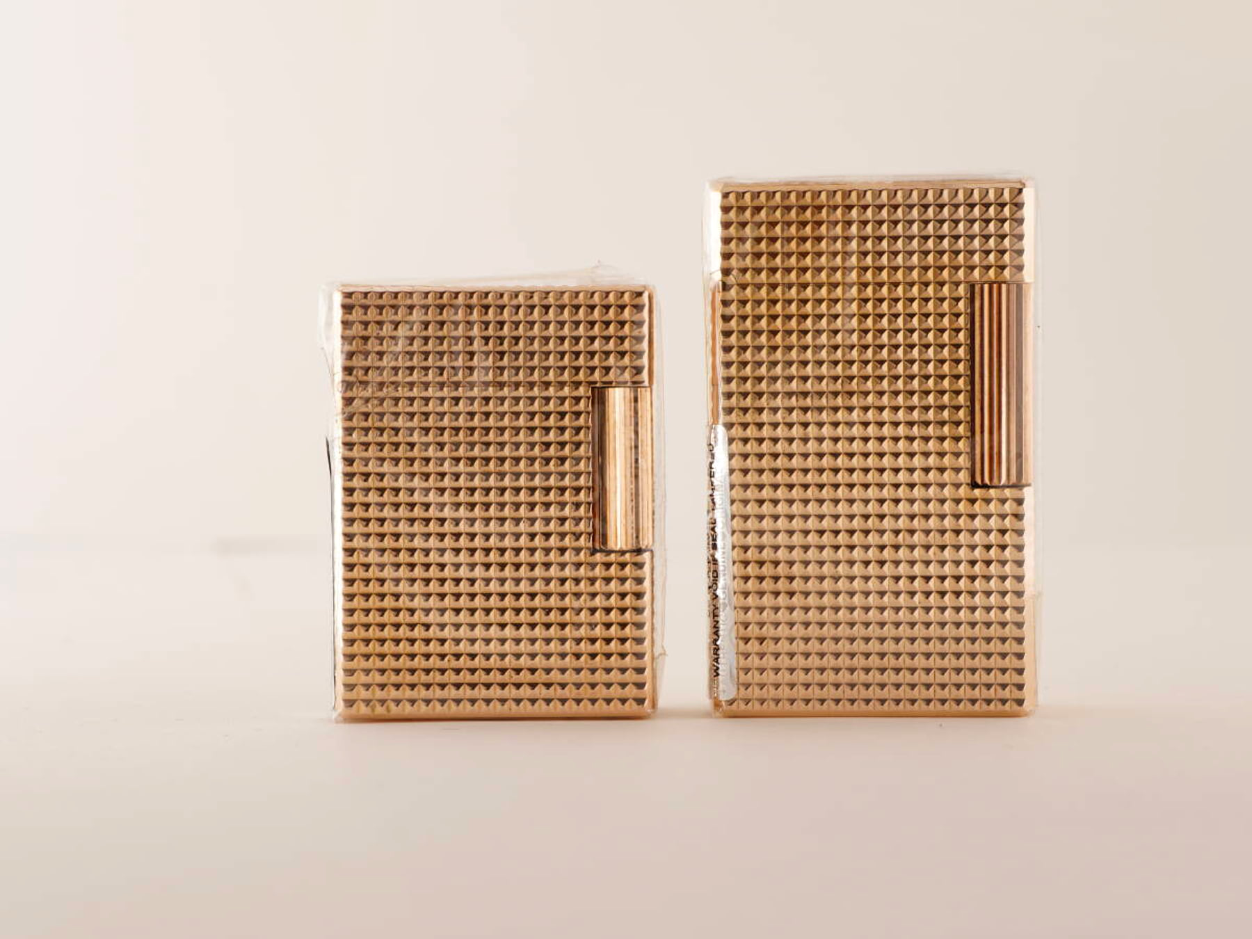 S.T.Dupont デュポン ライン1 ガスライター 大小2点セット