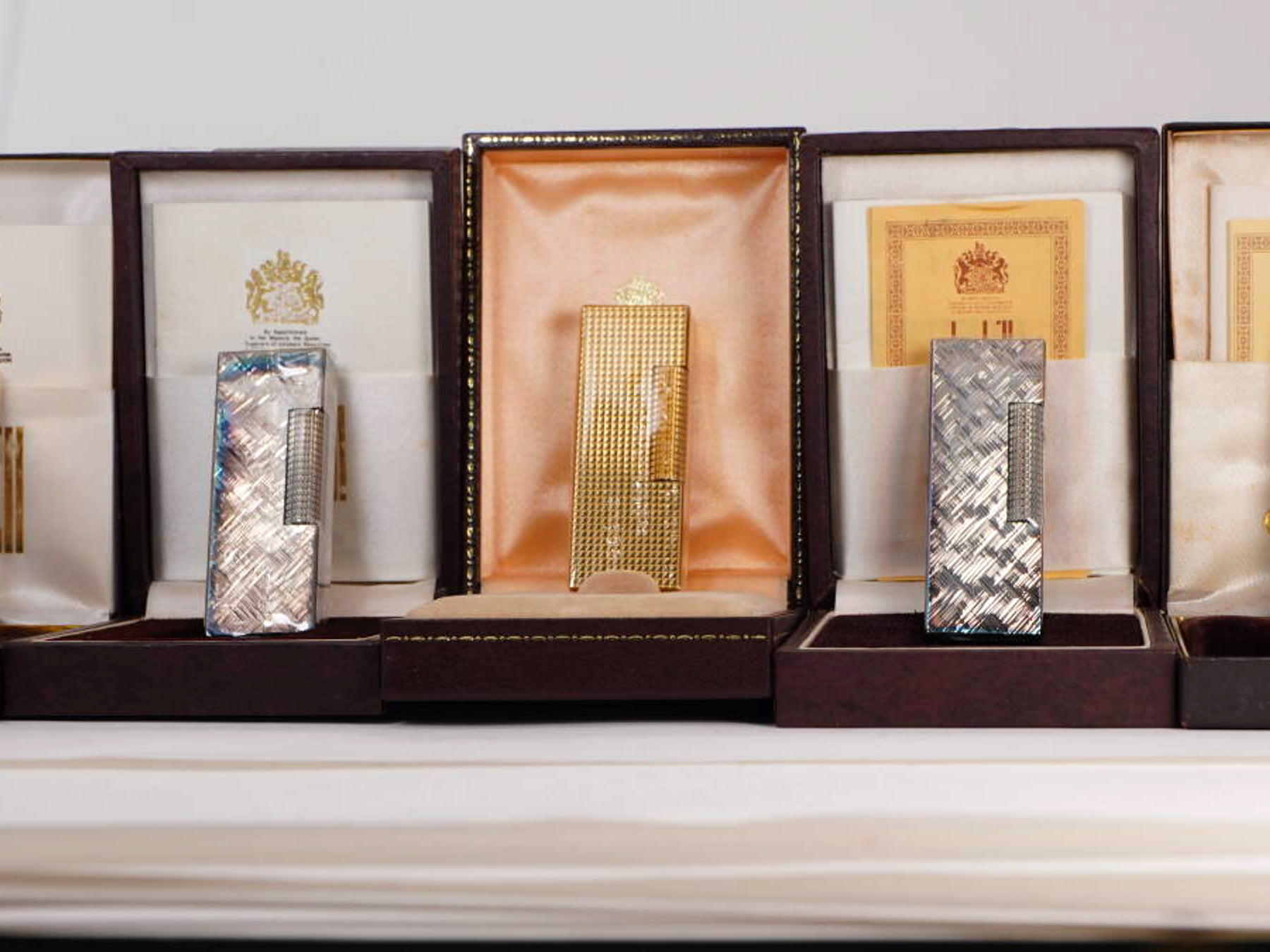 Dunhill ダンヒル Rollagas ガスライター 5点セット ケース付 現状品