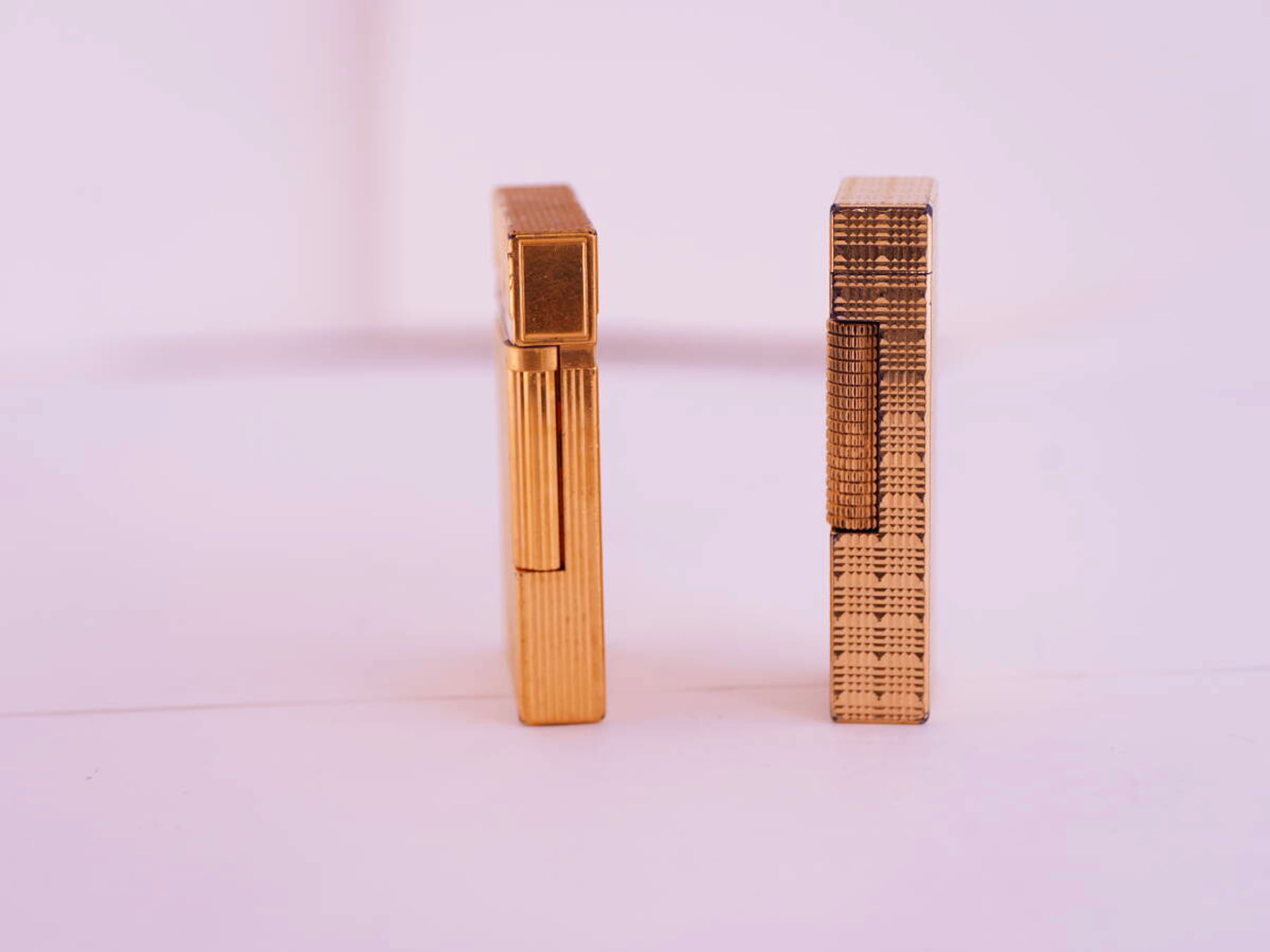 S.T.Dupont デュポン・dunhill ダンヒル表記 ガスライター 2点 本体のみ ジャンク品 · plate 2