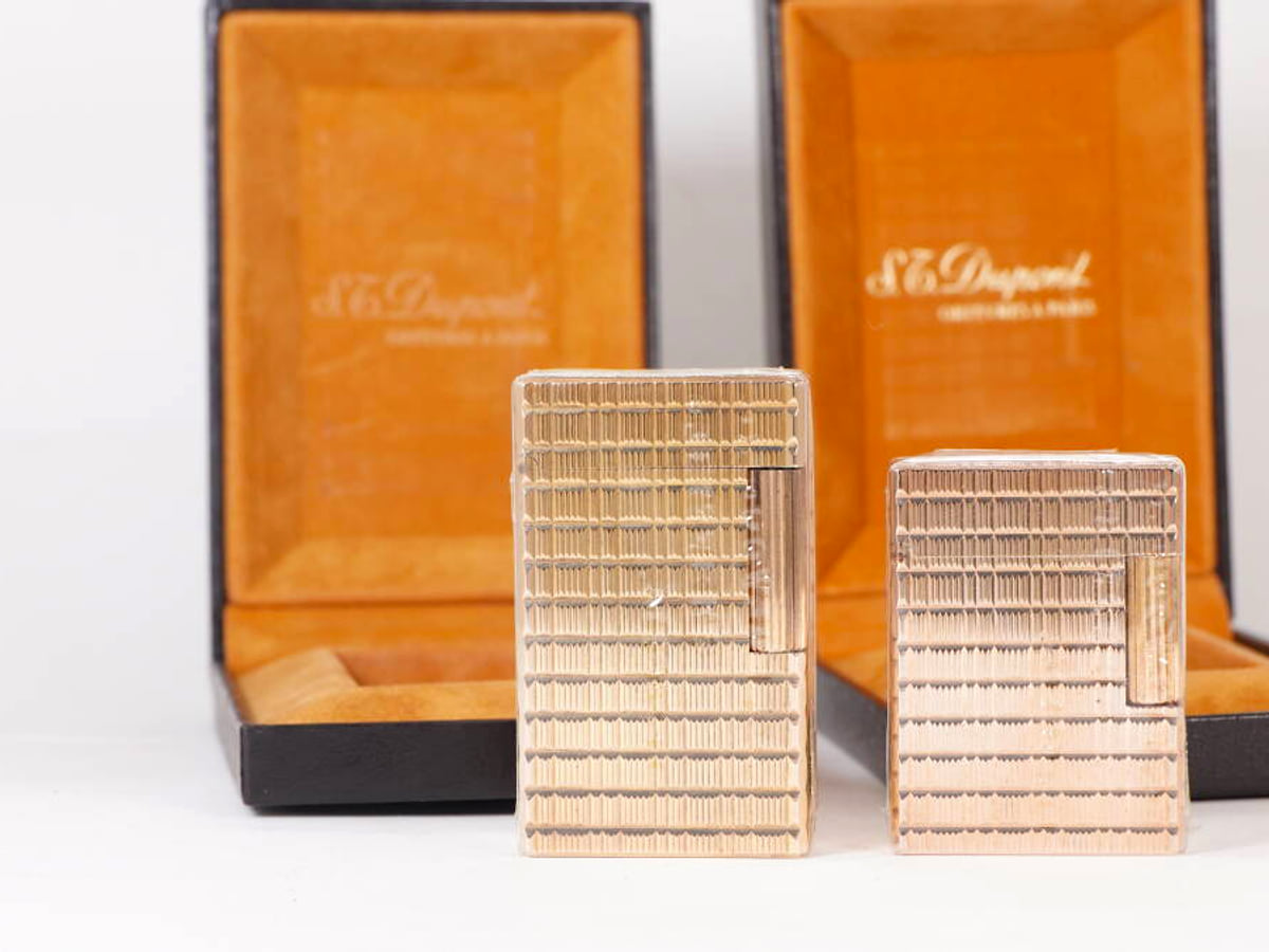 S.T.Dupont デュポン ライター 2点セット L1系 大小号 着火未確認 現状品