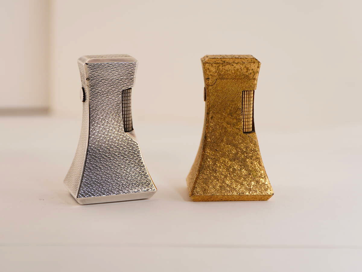 dunhill ダンヒル表記 卓上型 ガスライター 2点 本体のみ ジャンク品