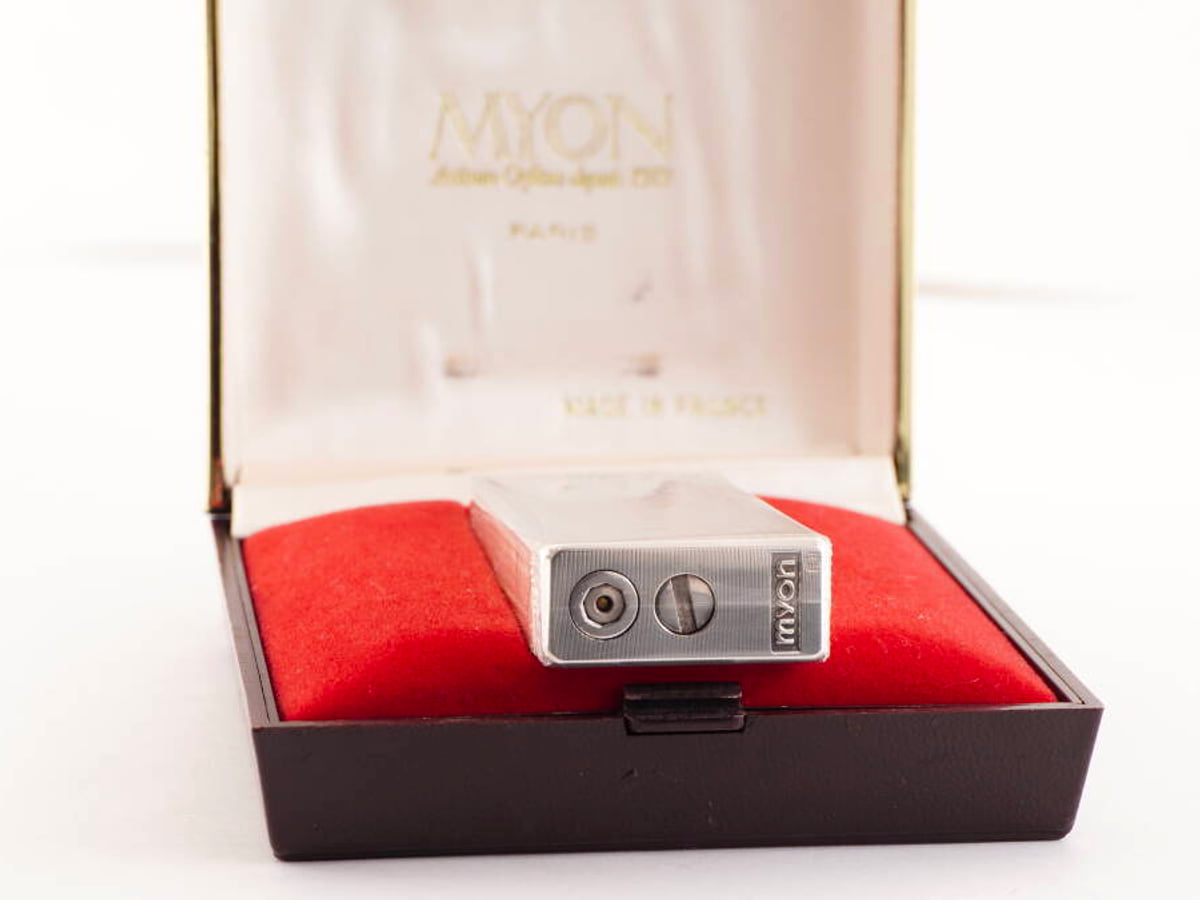 MYON PARIS表記 ライター 箱付き 未確認 ジャンク品
