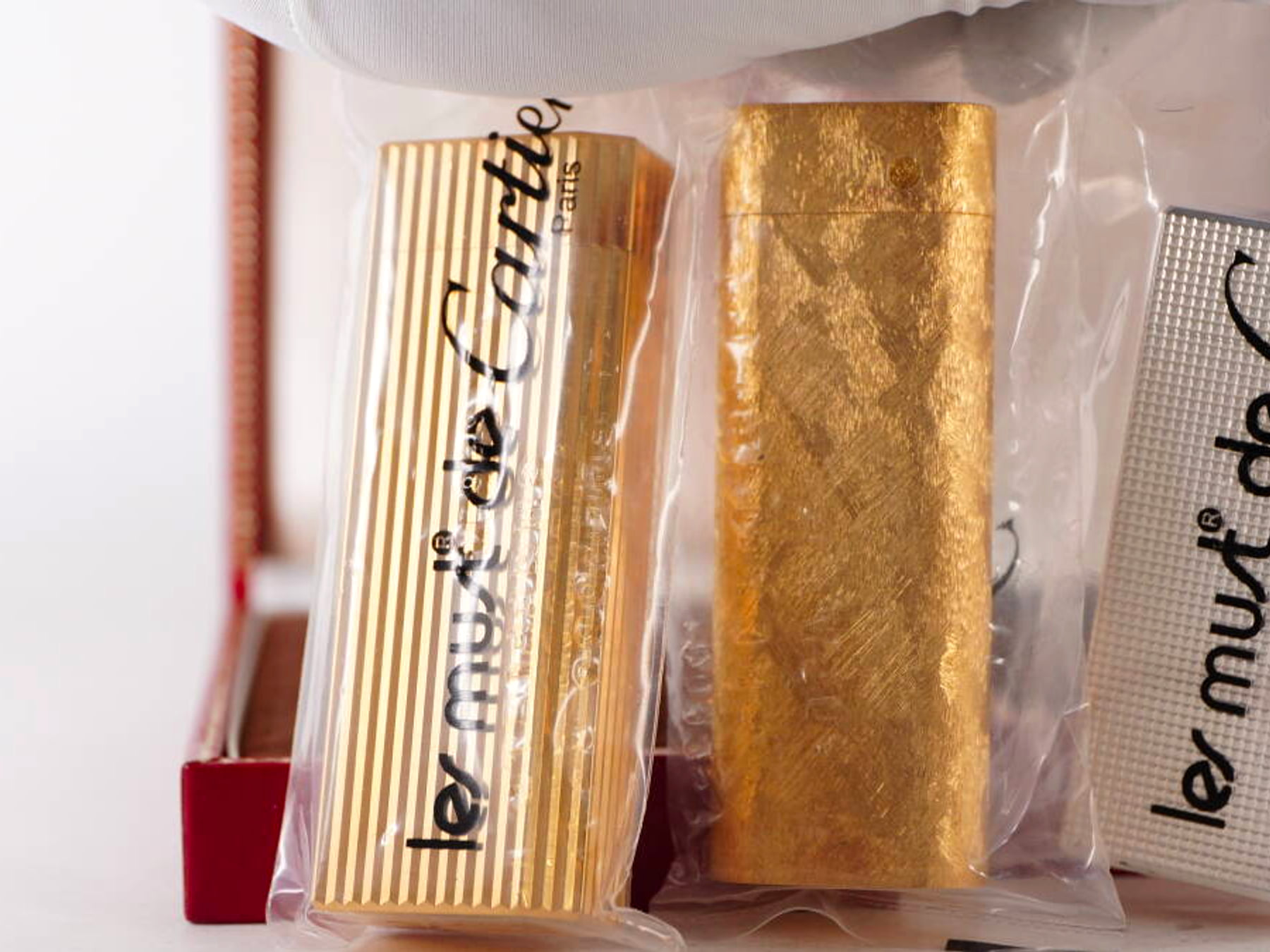 Cartier カルティエ ガスライター 3点セット 原箱付 ゴールドカラー シルバーカラー 各種デザイン 現状品 · plate 9